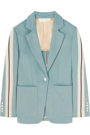 Palm Angels Enkeltradet blazer med sidestribe