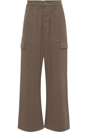 Rick Owens Cargo-bukser med mellemhøj talje