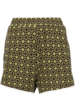 WALES BONNER Selassie shorts i jacquard