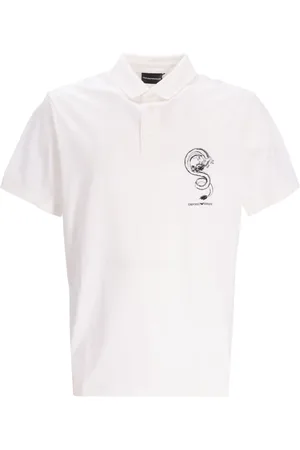 Emporio Armani Lunar New Year polo med tryk