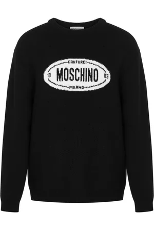 Moschino Trøje med logo-intarsia