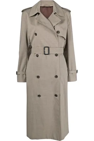 Totême Trenchcoat med houndstoothmønster