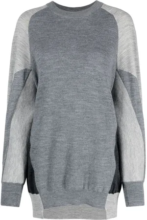 Stella McCartney Oversize trøje med colourblocking