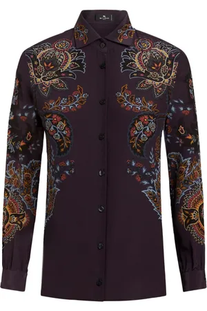 Etro Skjorte med paisleytryk
