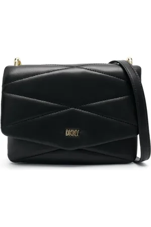 DKNY Crossbody-taske i quiltet læder