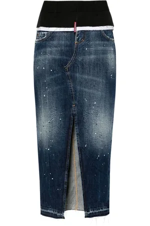 Dsquared2 Cut That Boy denimnederdel