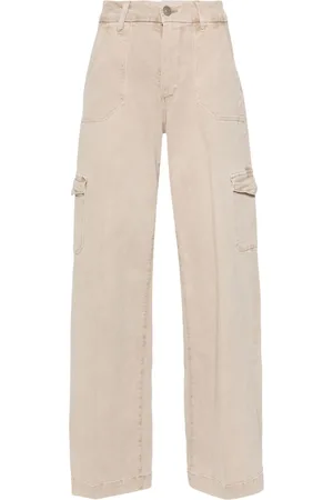 Paige Jeans med logomærke og lige ben