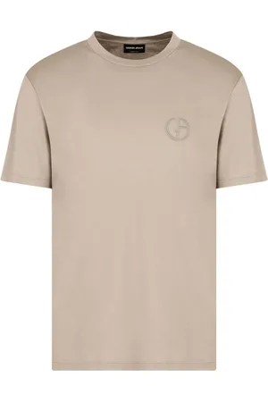Giorgio Armani T-shirt med broderet logo
