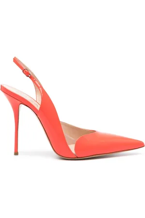 Casadei Slingback-pumps i lakeret læder