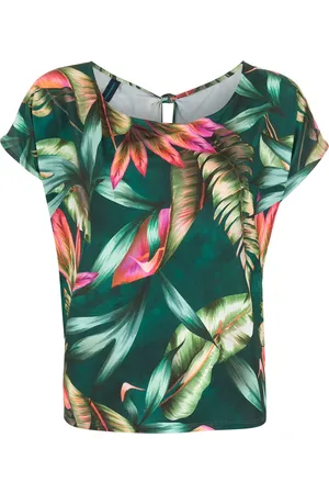 Lygia & Nanny Sima T-shirt med bladtryk