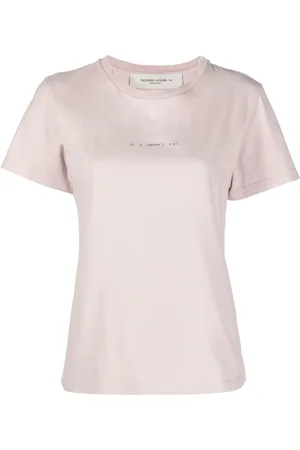 Golden Goose T-shirt med logotryk bagpå