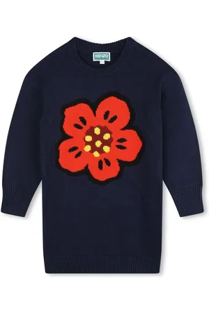 Kenzo Boke Flower kjole i strik