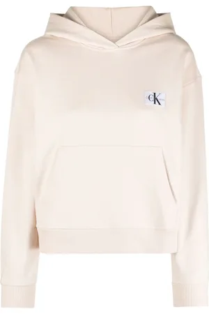 Calvin Klein Hættetrøje i jersey med logomærke