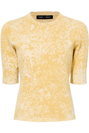 Proenza Schouler Greta top i jacquard-mønster