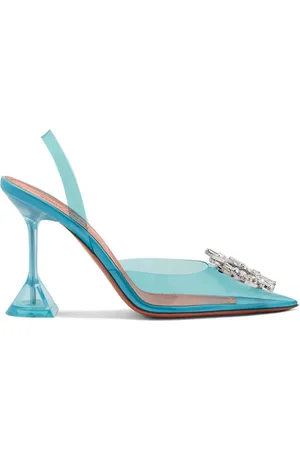 Amina Muaddi Transparente Begum 95mm pumps