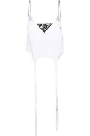 SSHEENA Dekonstrueret camisole-top i satin