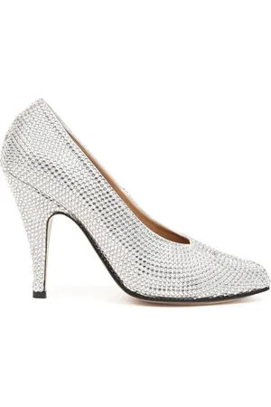 Maison Margiela Tabi 110mm pumps med rhinstenudsmykning