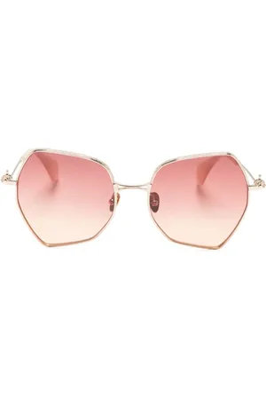 Vivienne Westwood Hardware orb-solbriller med sekskantet stel