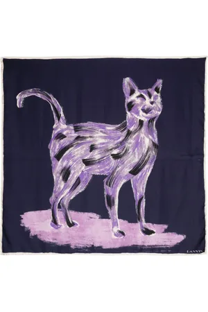 Lanvin Tørklæde med logotryk