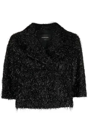 Fabiana Filippi Cropped dobbeltradet jakke