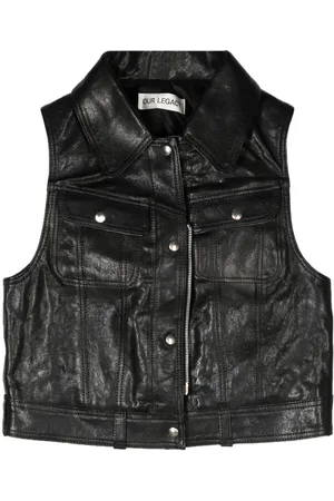 OUR LEGACY Doll vest i læder