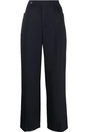 Low Classic Pocket-point bukser med brede ben