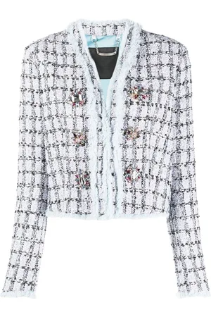 Philipp Plein Enkeltradet blazer i tweed