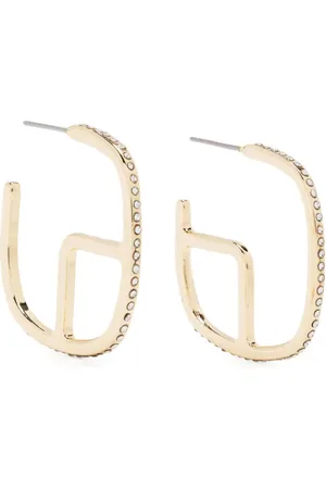 Claudie Pierlot Hoop-øreringe i messing