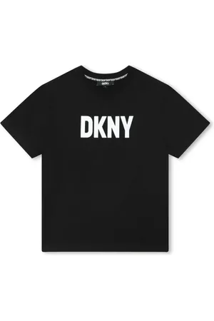 DKNY T-shirt med logotryk