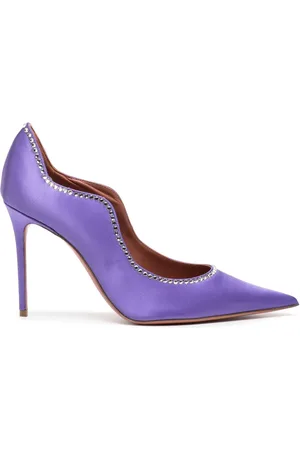 Amina Muaddi Romy pumps med spids snude