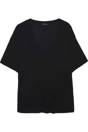 ANINE BING Vale T-shirt med V-hals