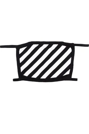 OFF-WHITE Og hvid maske