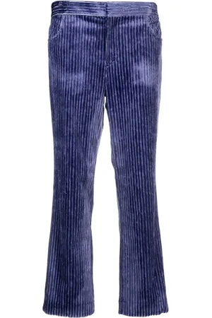 Isabel Marant Cropped Dolann fløjlsbukser
