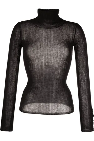 Durazzi Milano Top med rullekrave