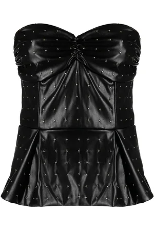 ROTATE Stropløs peplum-top