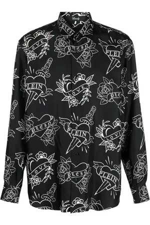 Philipp Plein Skjorte med logotryk