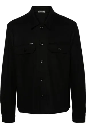 Tom Ford Overskjorte i kashmir med knapper