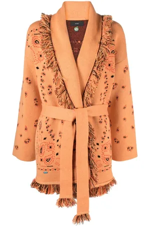 Alanui Kashmircardigan i bandana-jacquard