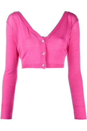 Jacquemus Cropped cardigan med knappelukning