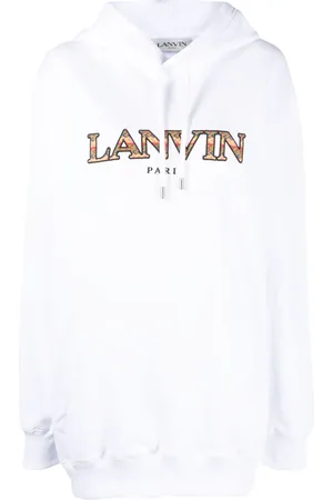 Lanvin Hættetrøje med broderet logo