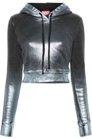 Diesel Cropped F-Slimmy hættetrøje