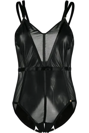 Something Wicked Mia bodysuit med mesh-paneler