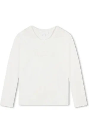 Chloé T-shirt med broderet logo