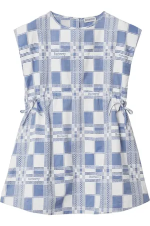 Burberry Ternet bomuldskjole med logotryk