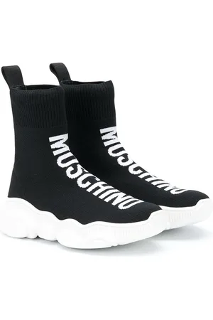 Moschino Strømpesneakers med logotryk