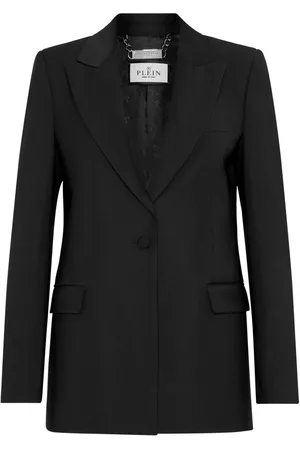 Philipp Plein Blazer med krystaludsmykket dødningehoved
