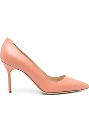 Manolo Blahnik BB 80mm pumps i læder