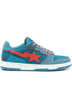 A Bathing Ape Sk8 Sta sneakers med paneler