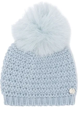 PAZ RODRIGUEZ Strikket hue med pompon