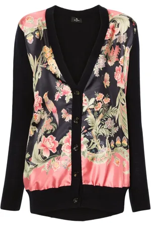 Etro Cardigan med blomstertryk
